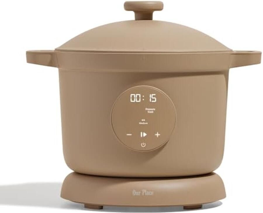 Multicooker 6 liter 4 kookmodi Snelkoken Slow Cooking Stomen en Warmhouden Intuïtief Bedieningspaneel