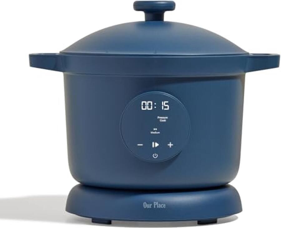 Multicooker 6L – 4 Functies: Druk Koken Slow Cooking Roerbakken & Warmhouden Handenvrije Stoomrelease