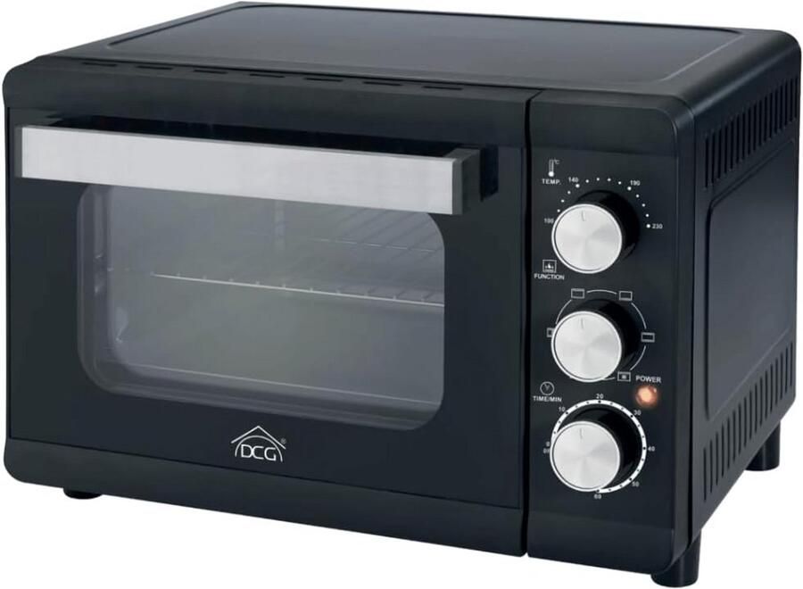 Multicooker Oven Elektrische Oven Snel Koken Instelbare Thermostaat 24 Liter Zwart