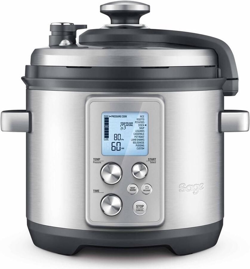 Multicooker voor Snel en Langzaam Koken en Braden met Druksensor