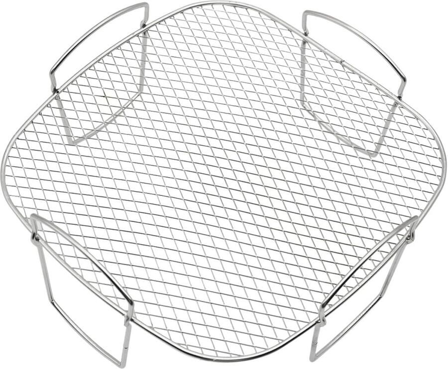 Multifunctioneel Airfryer Accessoires en Roestvrij Staal Grillrooster