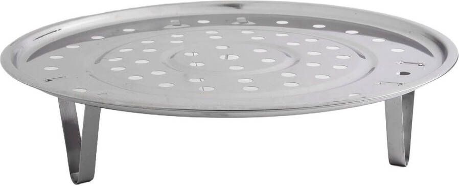 Multifunctioneel Roestvrijstalen Stoomrek 26CM voor Koken en Stomen