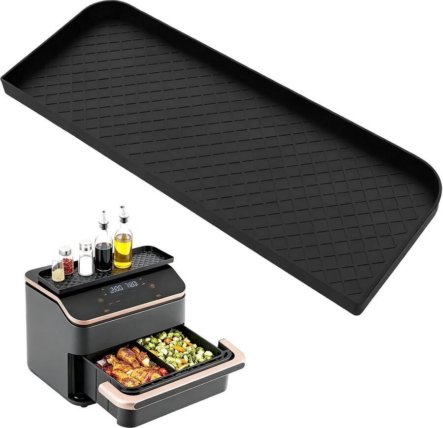 Multifunctioneel Siliconen Opbergrek voor Grote Heteluchtfriteuses 41x15cm