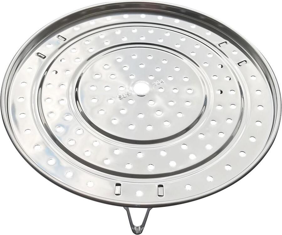 Multifunctioneel Stoomrek 30 cm Roestvrij Staal voor Pannen en Stoomgerechten