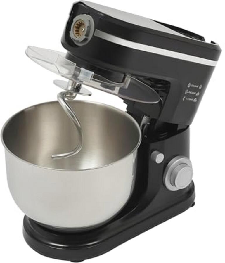 Multifunctionele 3-in-1 Keukenmachine 1500W met 6+1 Snelheden en Roestvrijstalen Kom - Foto 3