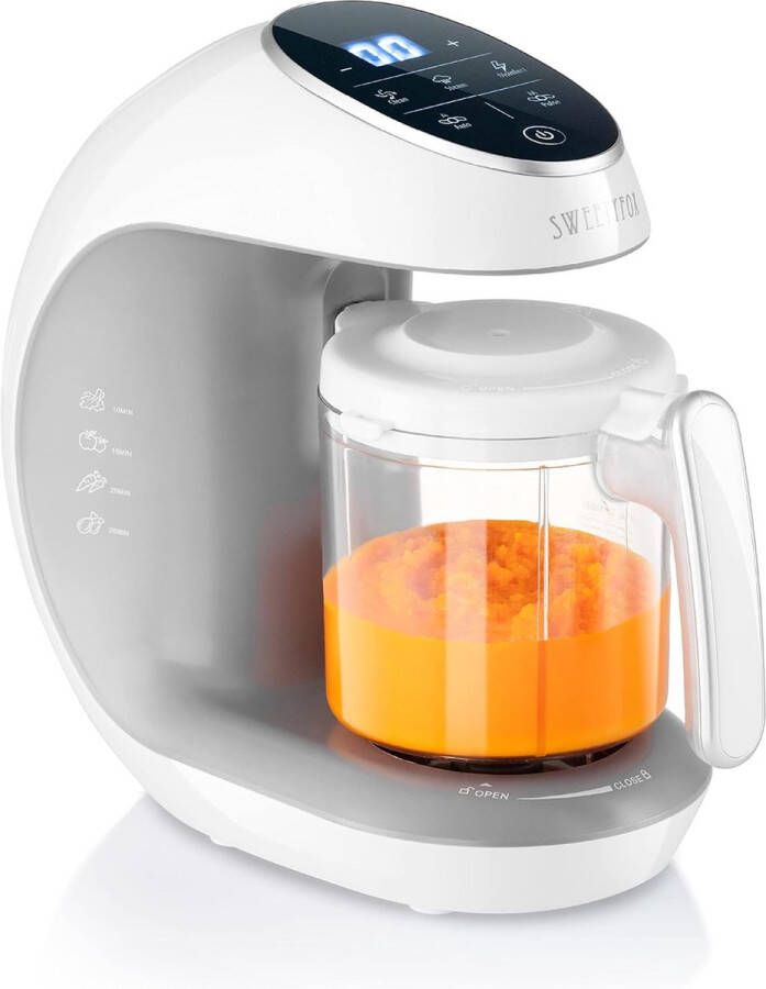 Multifunctionele 7-in-1 Babyvoedselprocessor Stoom Mixen Impulsen Zelfreinigend Flessensterilisator Opwarmen Ontdooien De Ultieme Babyvoedselrobot