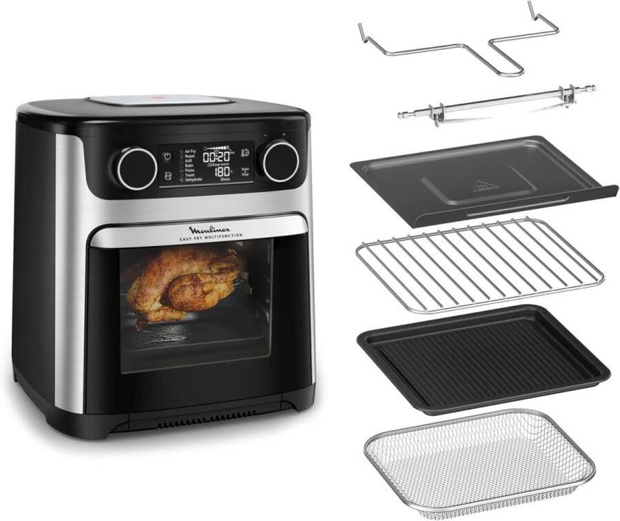 Multifunctionele 9-in-1 Airfryer en Oven 15L Bereid Gezonde Maaltijden in 15 Minuten