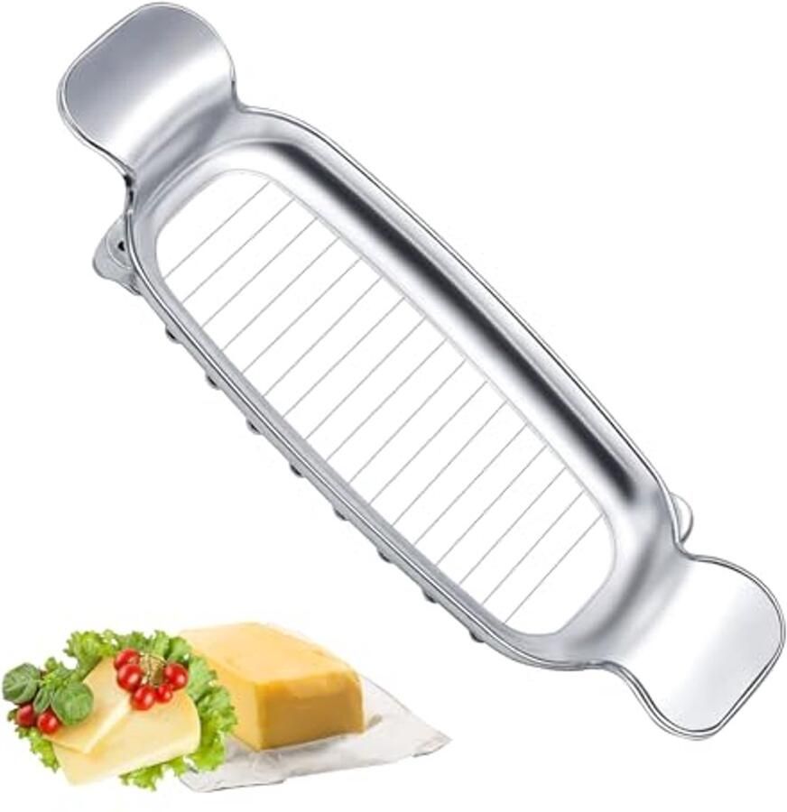 Multifunctionele Botersnijder en Kaassnijder van Roestvrij staal