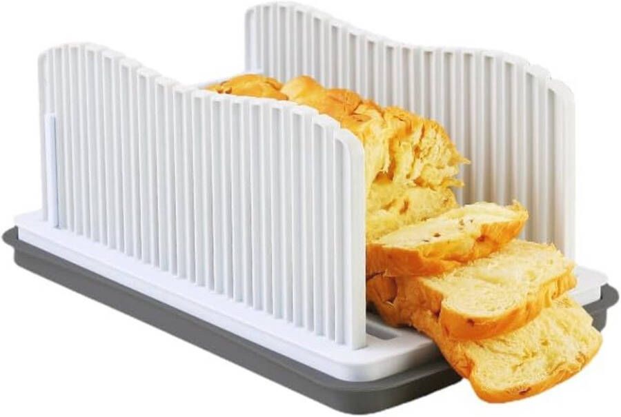 Multifunctionele Broodsnijder Verstelbare en Opvouwbare Handgreep voor Zelfgemaakt Brood