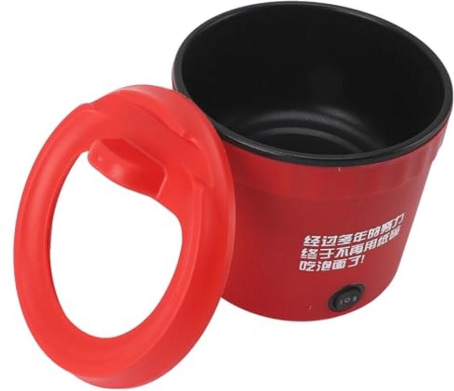 Multifunctionele Draagbare Elektrische Pot 1.2L met Anti-aanbaklaag voor Soepen en Eten