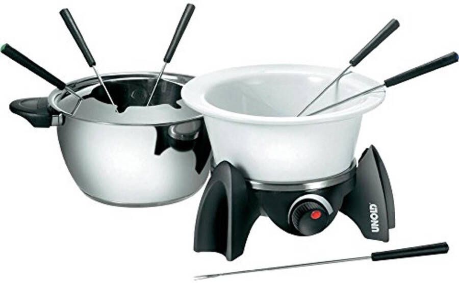 Multifunctionele Elektrische Fondueset voor 6 Personen Vleesfondue Kaasfondue en Chocoladefondue