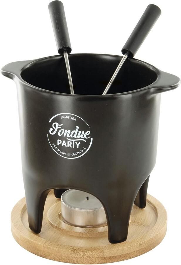 Multifunctionele Elektrische Grill en Fondueplaat voor Individueel of Duo Gebruik