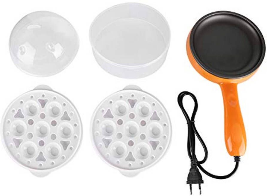 Multifunctionele Elektrische Koekenpan met Eierenrek voor Ontbijt 220V