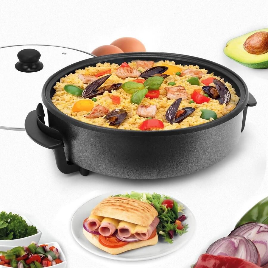Elektrische Pan Party Pan Hapjespan kook pan