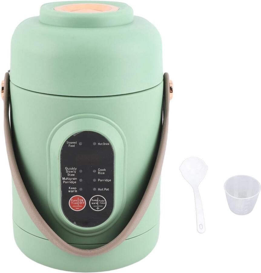 Multifunctionele Elektrische Pot Compact EU-stekker 220V Draagbare Kookpot voor Soepen Rijst en Noedels Voor Huisvrouwen en Zakenmensen