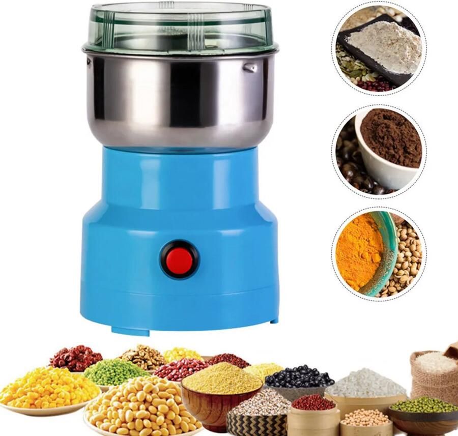 Multifunctionele fruitmolen koffiemolen elektrische kruiden- en notenmolen voor huishoudelijk gebruik