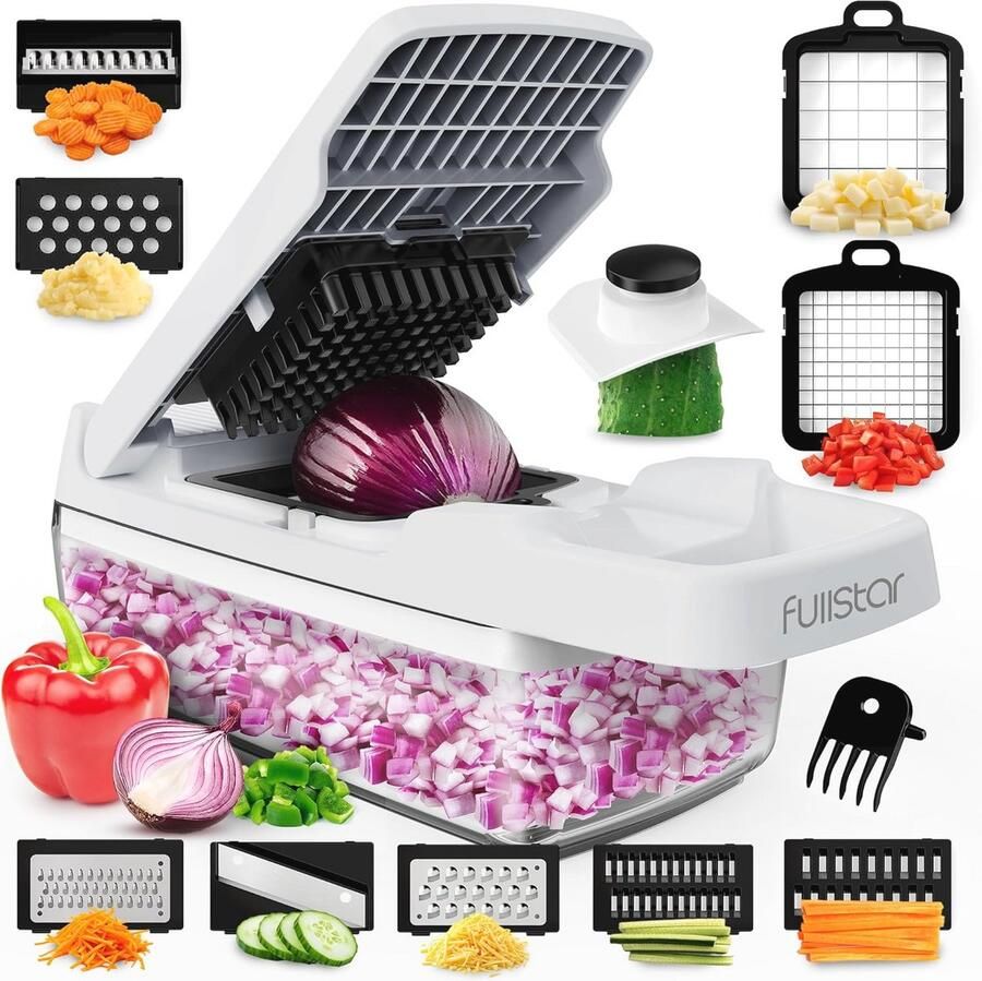 Multifunctionele Groentesnijder 9-in-1 Keukentool voor Groenten en Salades