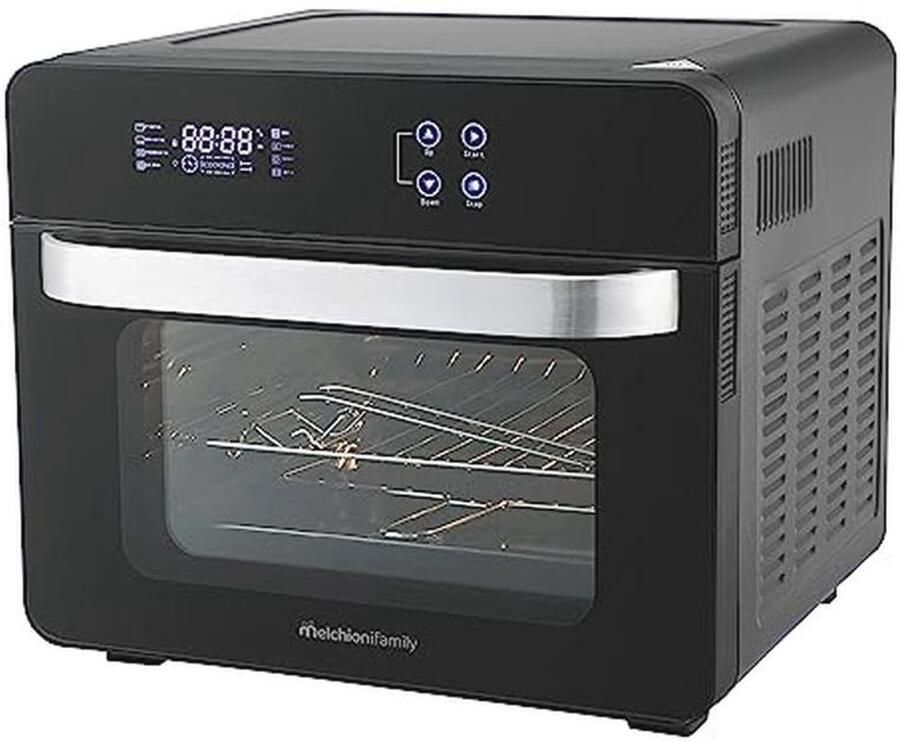 Multifunctionele heteluchtfriteuse en oven 24 liter met 11 programma's