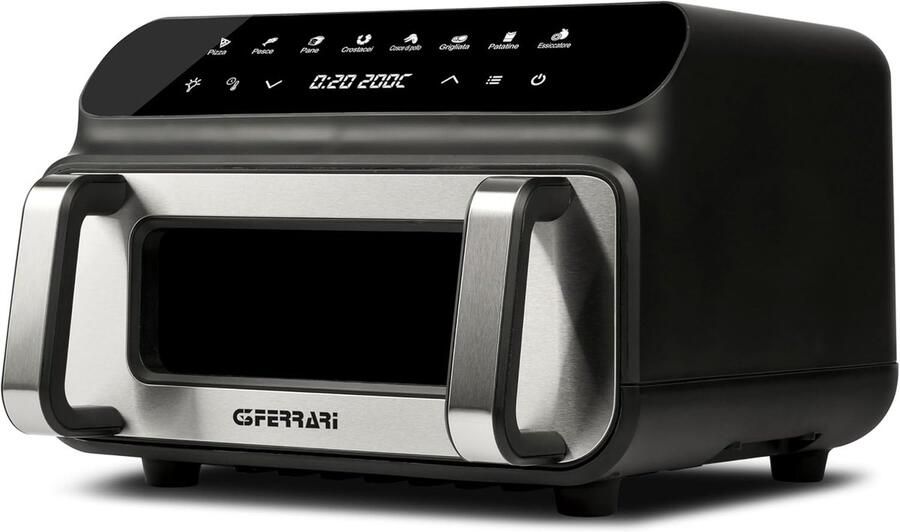 Multifunctionele Heteluchtfriteuse en Rookvrije BBQ Grill XXL