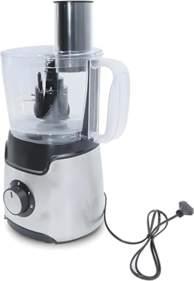 Multifunctionele keukenmachine 1 25L 750W met 7 functies – handmatig snijden hakken raspen kneden en meer