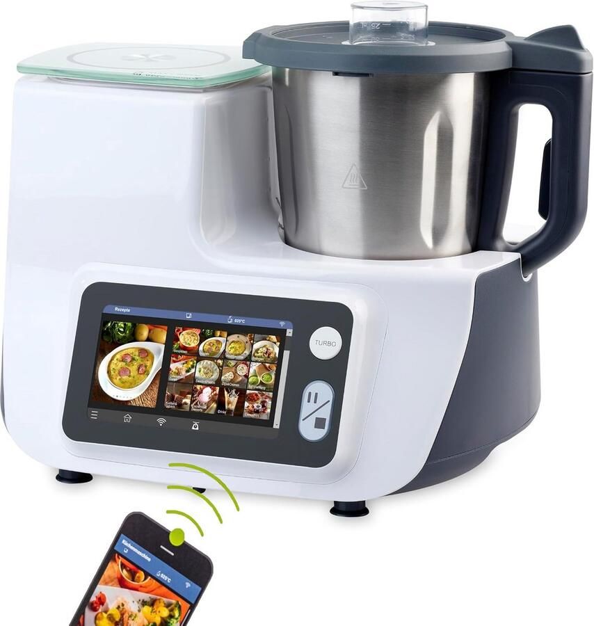 Multifunctionele Keukenmachine met Kookfunctie Wifi en App Bediening 12 Functies