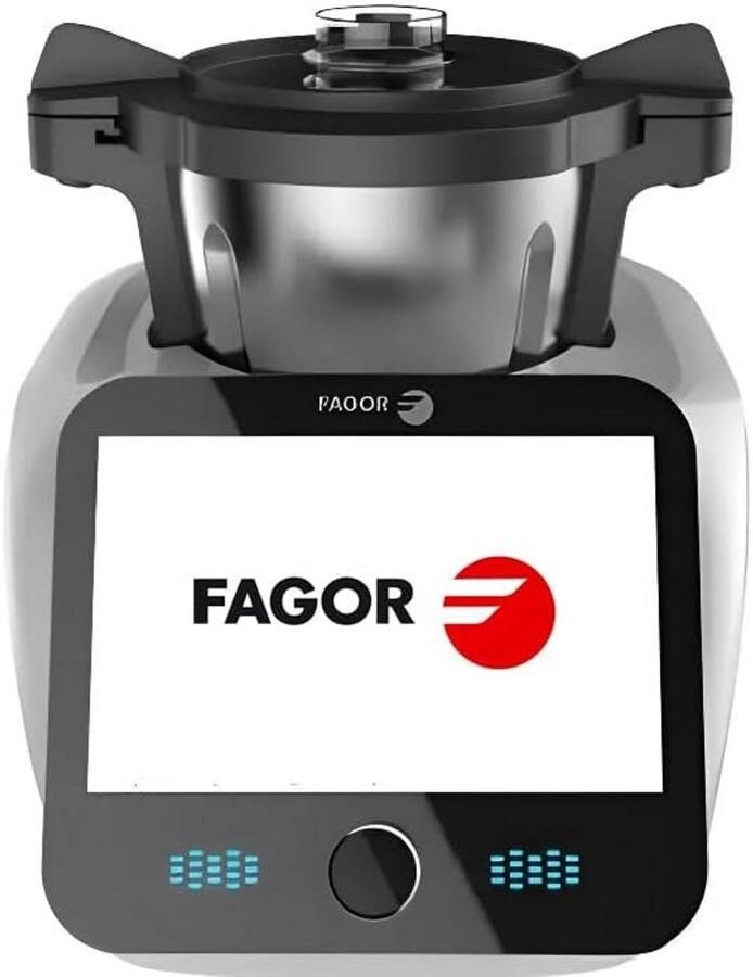 Multifunctionele Keukenmachine met Weegschaal en Wifi 5 Liter Wit Zwart