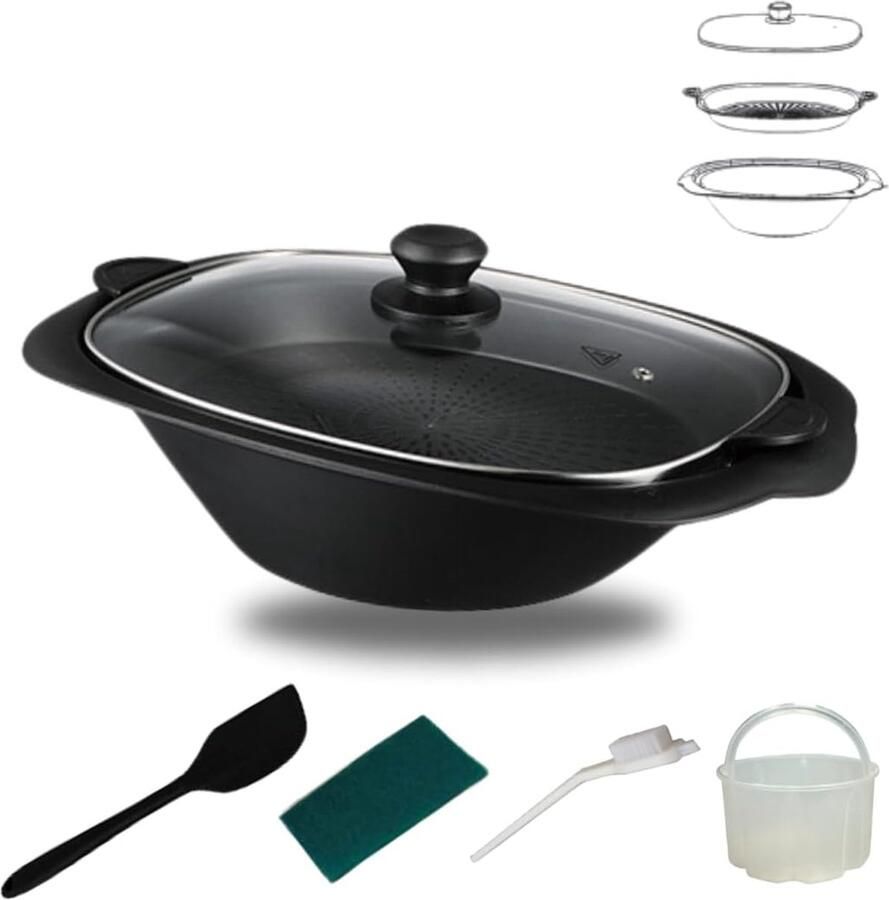 Multifunctionele Keukenrobot 500W met 10 Snelheden – Perfect voor Hakken Mixen en Koken