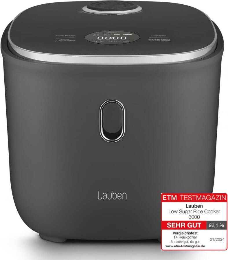 Multifunctionele Low Sugar Rijstkoker met 3L Volume en 6 Kookmodi