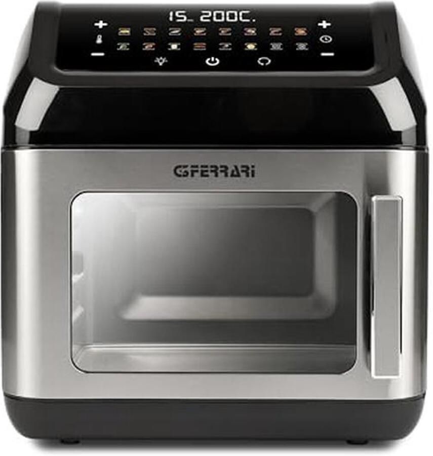 Multifunctionele luchtfriteuse 13L met digitaal display en 16 programma's Gezond koken met minder vet