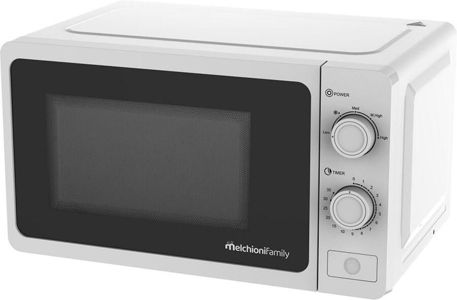 Multifunctionele Magnetron met Grill 20L – Krachtige Kleine Magnetron 800W Handmatige Instelling en Timer