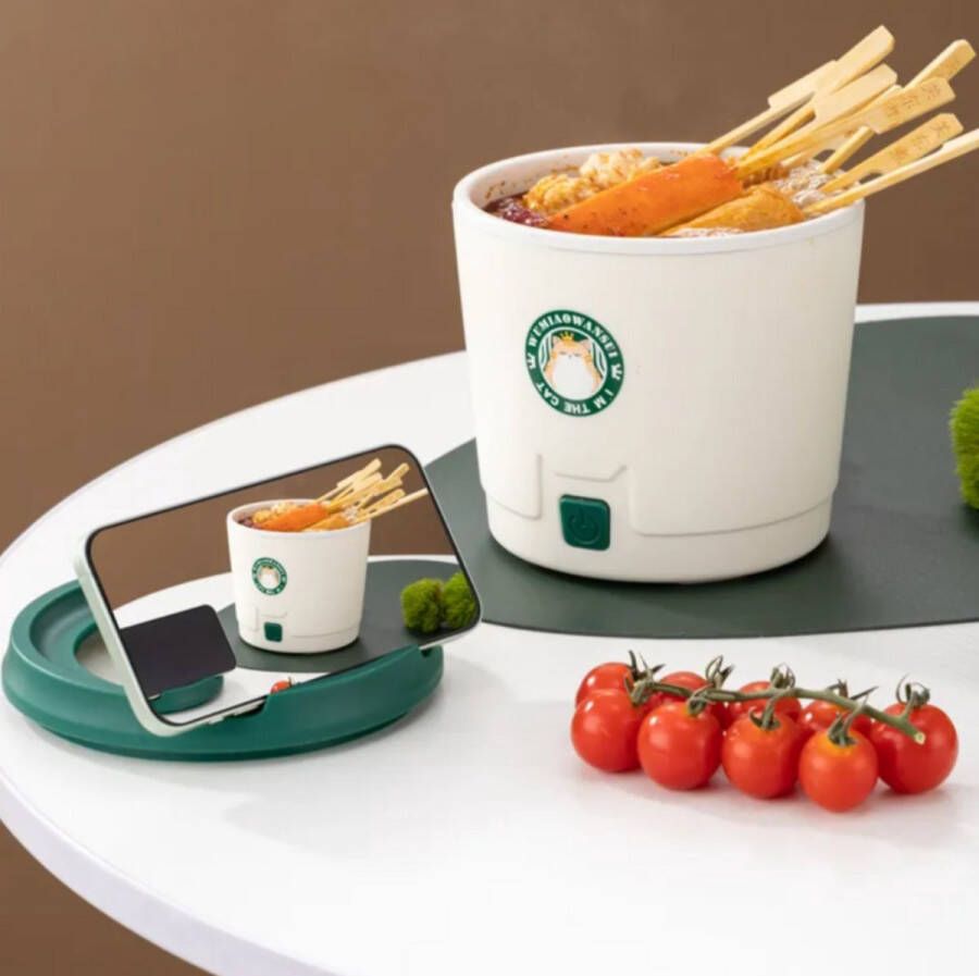 Multifunctionele Hotpot Kookpot 1.2L Royal Cat Aziatisch Koken Bakken Rijstkoker Non-Stick Kookpot 1 Persoon