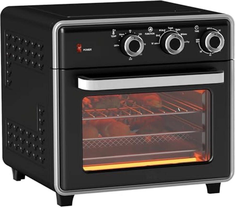 Multifunctionele Mini Oven 20L met Heißluftfunctie en 5 Modi