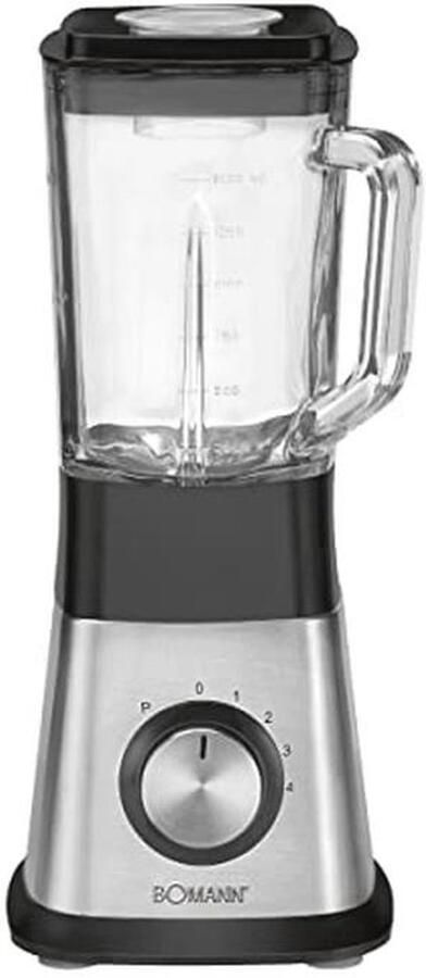 Multifunctionele Mixer en Blendermixer 1 5 L 650 W Zwart RVS