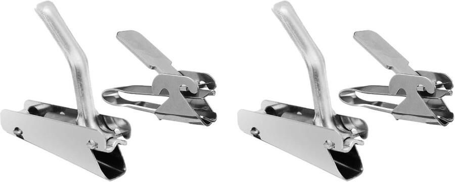 Multifunctionele noten- en kastanjetangen van robuust metaal ideaal voor koken en feesten ergonomisch ontwerp voor eenvoudig openen van noten en schelpen