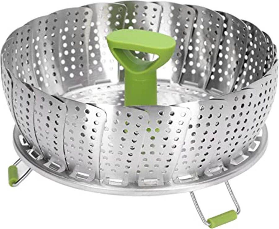 Multifunctionele Opvouwbare Stoommand voor Groenten en Zeevruchten