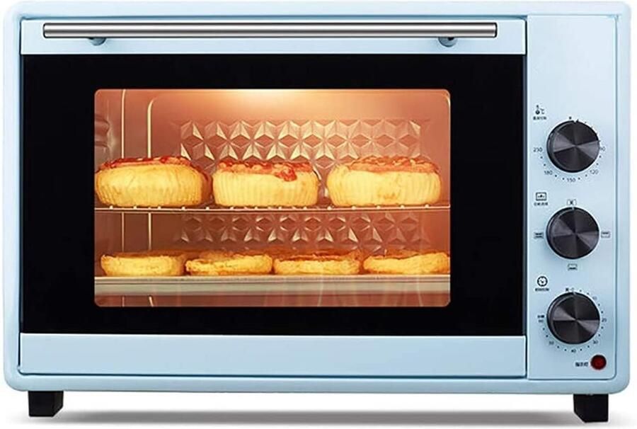 Multifunctionele Oven Mini Oven Toaster Oven Keuken Gebruik Met Rotisserie Functie 40 Liter Blauw