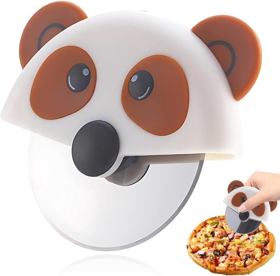 Multifunctionele Pizza Snijder van Roestvrij Staal voor Perfecte Pizza's Brood en Deeg