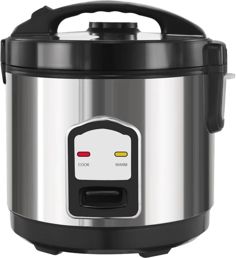Multifunctionele Rijstkoker met Warme Houdfunctie en Automatische Uitschakeling 2 Liter Capaciteit