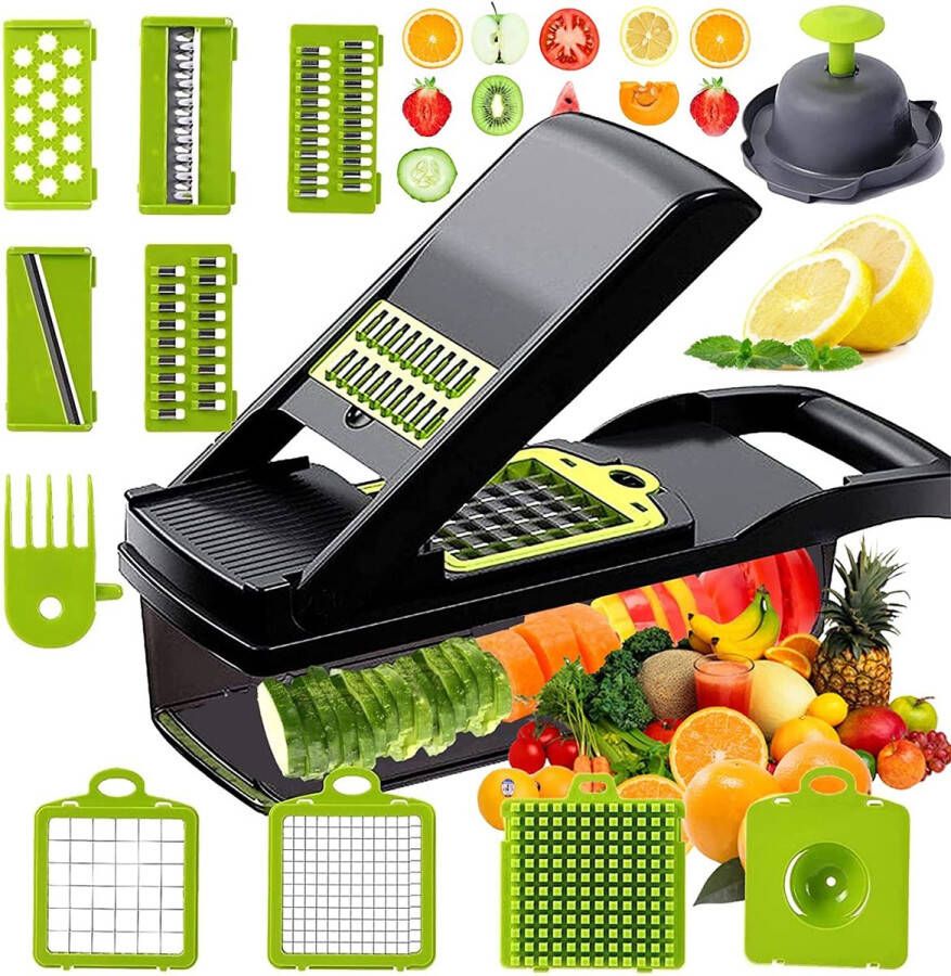 Multifunctionele snijder VOOR groenten en fruit Veiligheid gegarandeerd