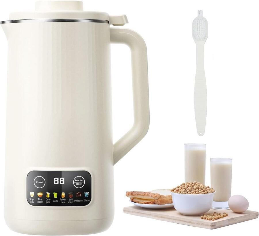 Multifunctionele Sojamelkmachine en Notenmelkmachine Automatische Amandelmelkpers voor Melken en Dranken