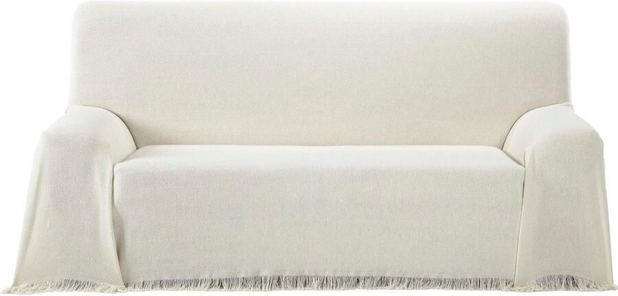 Multifunctionele sprei afmetingen 230 x 260 cm voor bank of bed multifunctionele deken extra zacht natuurlijke kleuren