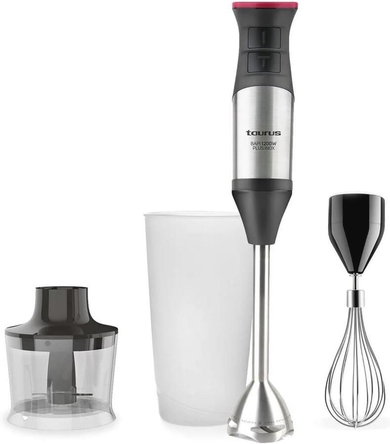 Multifunctionele Staafmixer 3-in-1 met 1200 W en 20 Snelheden
