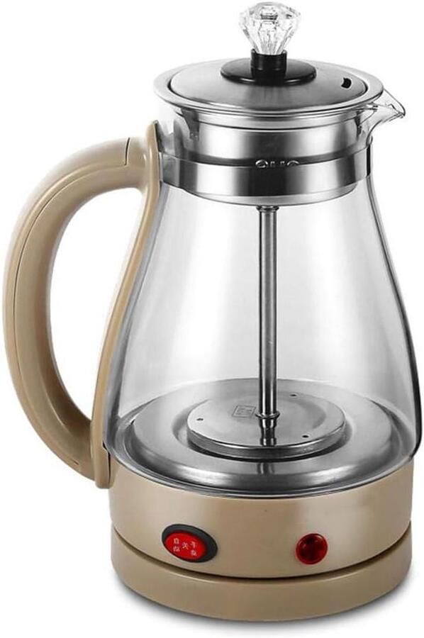 Multifunctionele waterkoker Warmwaterdispenser Snelle warme dranken Automatische uitschakeling 1 liter Geel