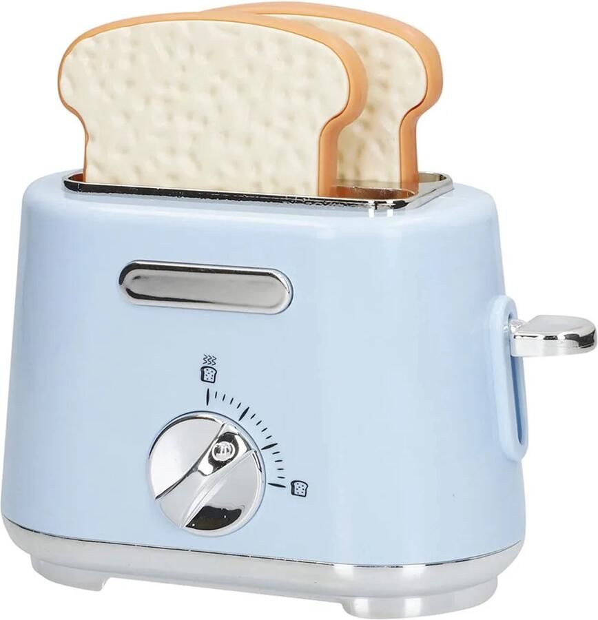 My Home 39041 Realistisch Speelgoedbroodrooster Met Toast Educatief Speelgoed Transparant