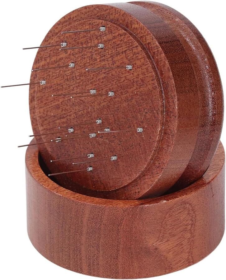 Naaldverdeler Koffie Accessoire Espresso Bereiden Uniforme Verdeling 51MM Houtkleur