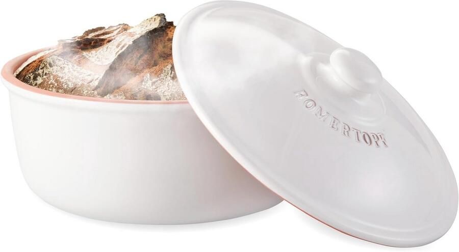 Natuurlijke klei broodbakpan tot 1.000 g voor perfect brood