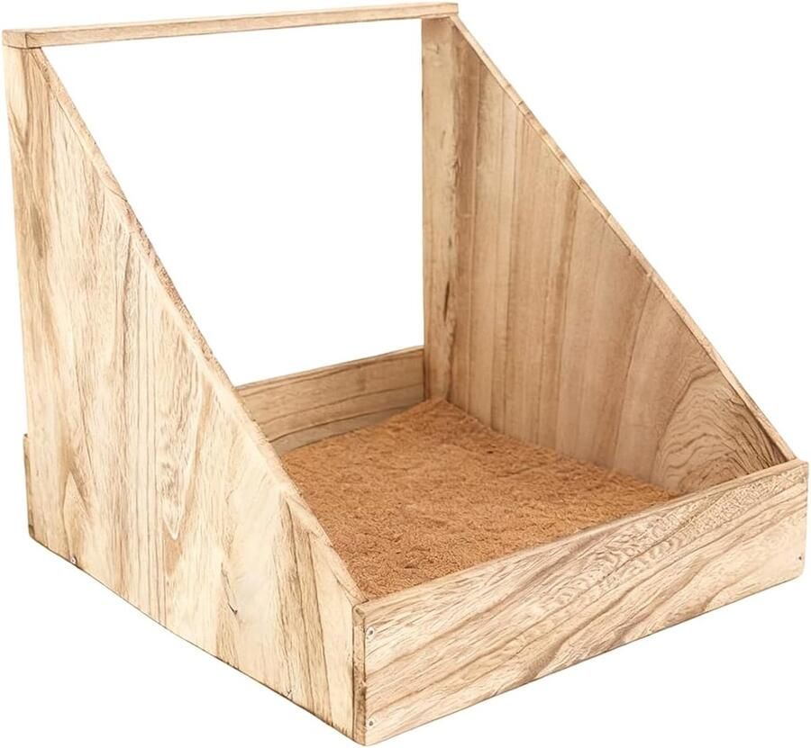 Nestkast Kippen Legbox Kip Eieren Verzamelen Inclusief Nestkussens 36.5x34x8 cm Niet gespecificeerd