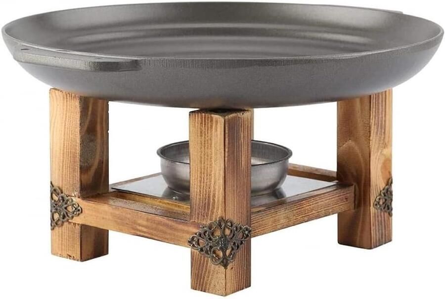Non-stick Grillplaat Grill Pan Spiesjes Feest Buffet Aluminium Keramiek 28.5 x 26 x 10 cm