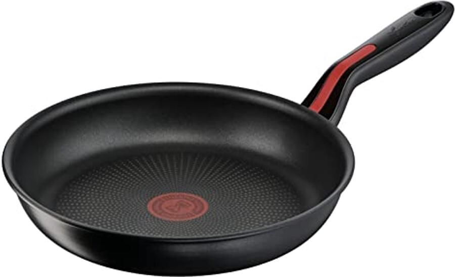 Non-Stick Induction Pan 24 cm Scratch-Resistant Cooking Pan with Thermosignal