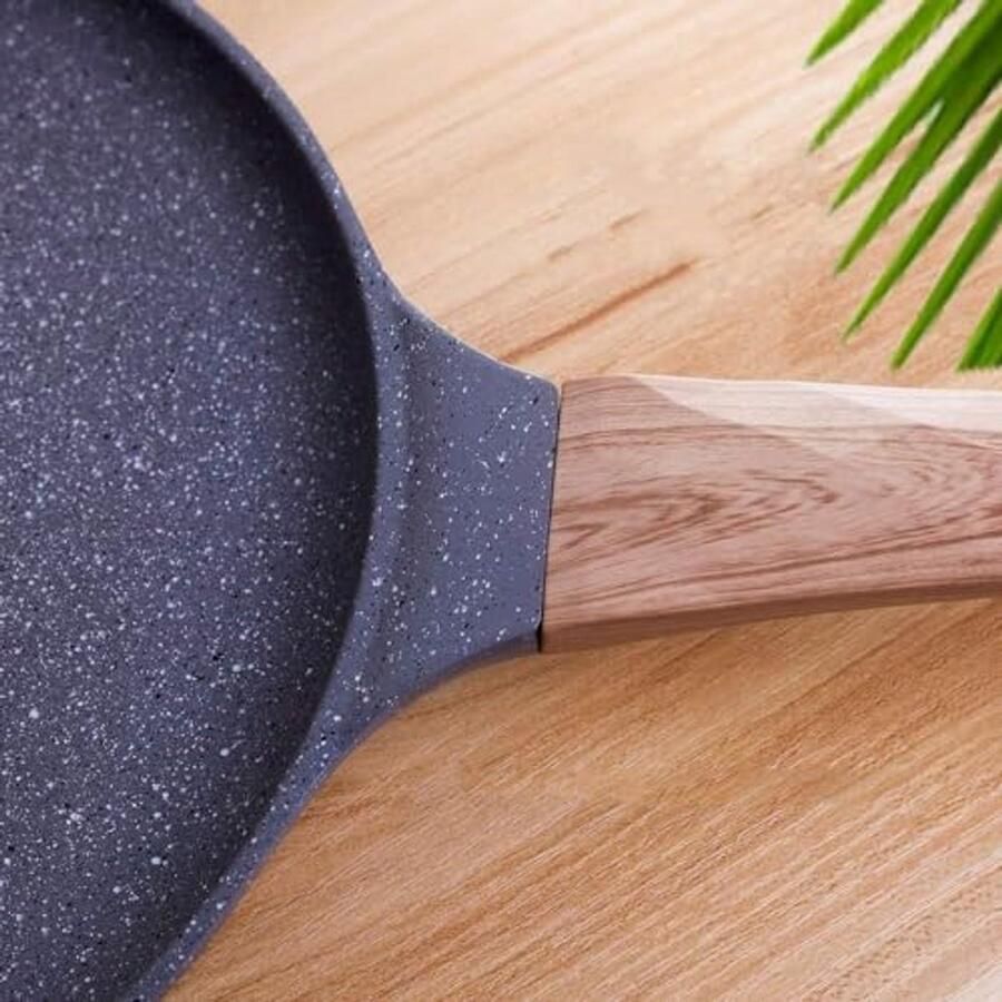 Non-stick Pannenkoekenpan 20 cm met Houten Handvat